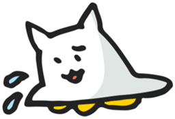 Neko UFO sticker #3319160