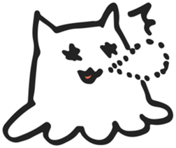 Neko UFO sticker #3319164