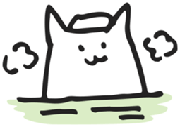 Neko UFO sticker #3319166