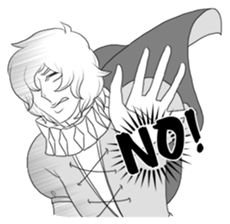 Negative prince sticker #3319446