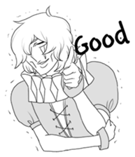 Negative prince sticker #3319447