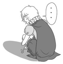 Negative prince sticker #3319452