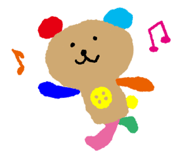 Easy-Going Bear sticker #3319498