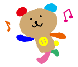 Easy-Going Bear sticker #3319498