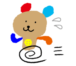 Easy-Going Bear sticker #3319499