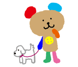 Easy-Going Bear sticker #3319500