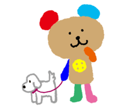 Easy-Going Bear sticker #3319500