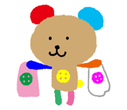 Easy-Going Bear sticker #3319501