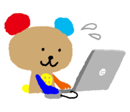 Easy-Going Bear sticker #3319504