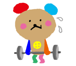 Easy-Going Bear sticker #3319506