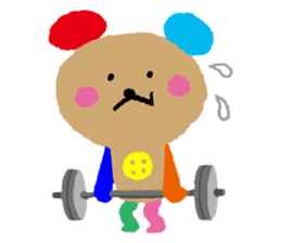 Easy-Going Bear sticker #3319506