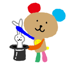 Easy-Going Bear sticker #3319508