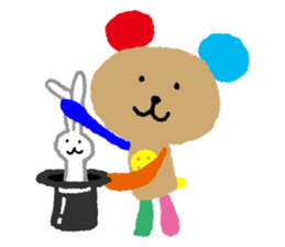 Easy-Going Bear sticker #3319508