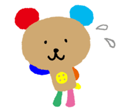 Easy-Going Bear sticker #3319512