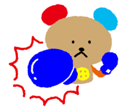 Easy-Going Bear sticker #3319515