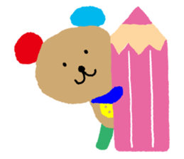 Easy-Going Bear sticker #3319522