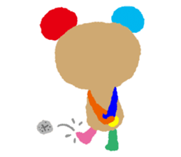 Easy-Going Bear sticker #3319524