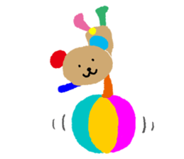 Easy-Going Bear sticker #3319525