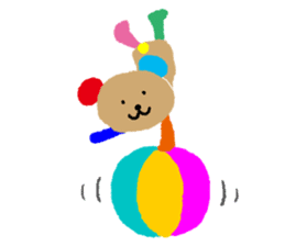 Easy-Going Bear sticker #3319525