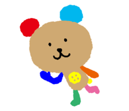 Easy-Going Bear sticker #3319530