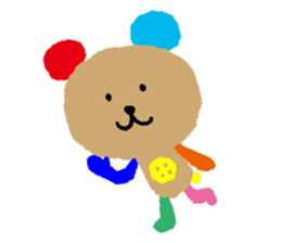 Easy-Going Bear sticker #3319530