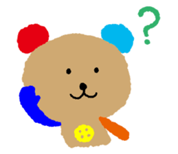 Easy-Going Bear sticker #3319531