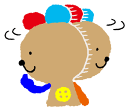 Easy-Going Bear sticker #3319532