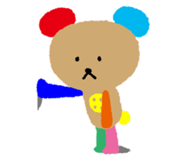 Easy-Going Bear sticker #3319533