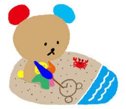 Easy-Going Bear sticker #3319534