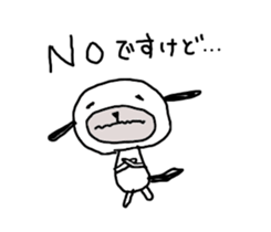 Faintly dog sticker #3319553