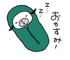 Faintly dog sticker #3319570