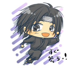 Japanese warrior sticker sticker #3319588