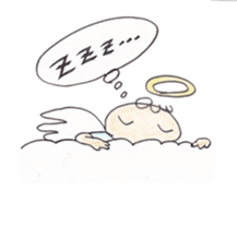 Happy angel sticker #3319831
