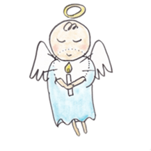 Happy angel sticker #3319832