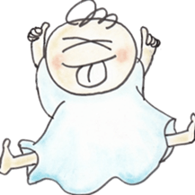 Happy angel sticker #3319853