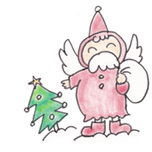 Happy angel sticker #3319855