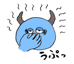 Glutton Monster sticker #3319873