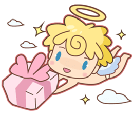 Angel Baby and his friend sticker #3320664