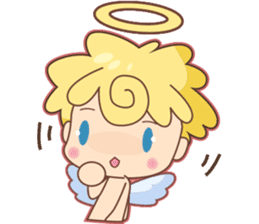 Angel Baby and his friend sticker #3320680