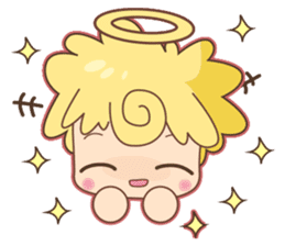 Angel Baby and his friend sticker #3320687