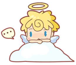 Angel Baby and his friend sticker #3320696