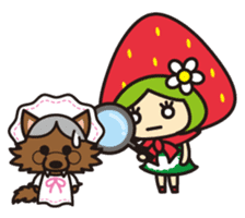 Strawberry hood sticker #3320783