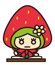Strawberry hood sticker #3320786