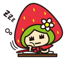 Strawberry hood sticker #3320787