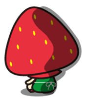 Strawberry hood sticker #3320789