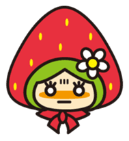 Strawberry hood sticker #3320794