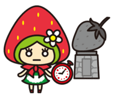 Strawberry hood sticker #3320802