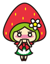 Strawberry hood sticker #3320808