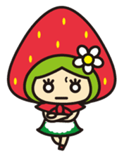 Strawberry hood sticker #3320809
