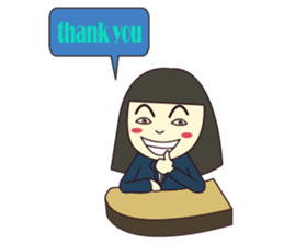 Working Women - Office Girl sticker #3320980